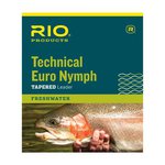 Rio Technical Euro Nymph Leader With Tippet Ring 14ft 2X/4X